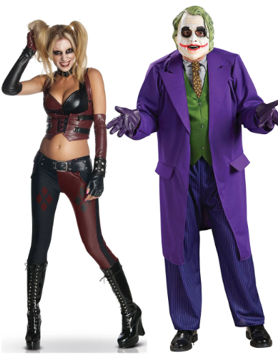 Disfraz Harley Quinn y el Joker