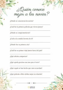 02. Boda Adivina Quien 1